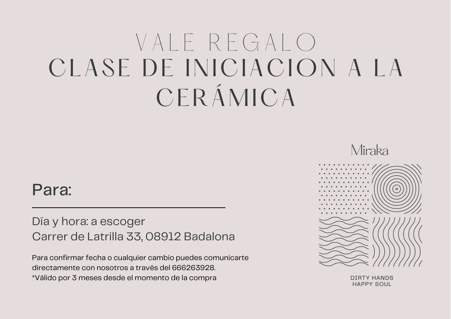 Gift Card Miraka - Vale regalo